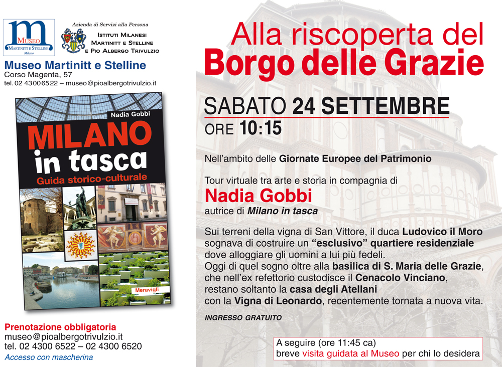 Tour virtuale al Borgo delle Grazie con Nadia Gobbi - Museo Martinitt e Stelline